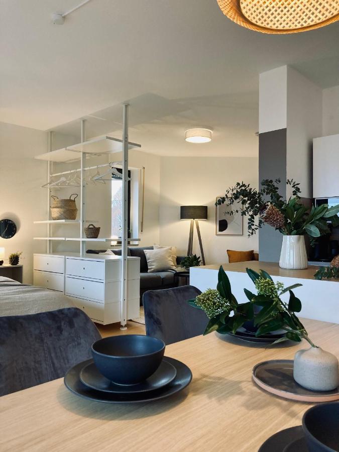 Schickes, Stilvolles Und Helles Apartment In Muenster Dış mekan fotoğraf