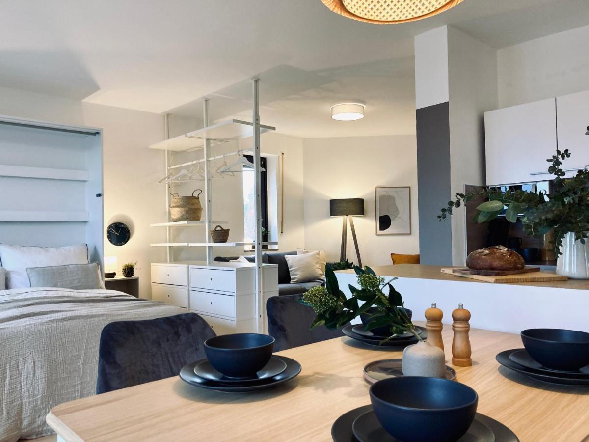 Schickes, Stilvolles Und Helles Apartment In Muenster Dış mekan fotoğraf