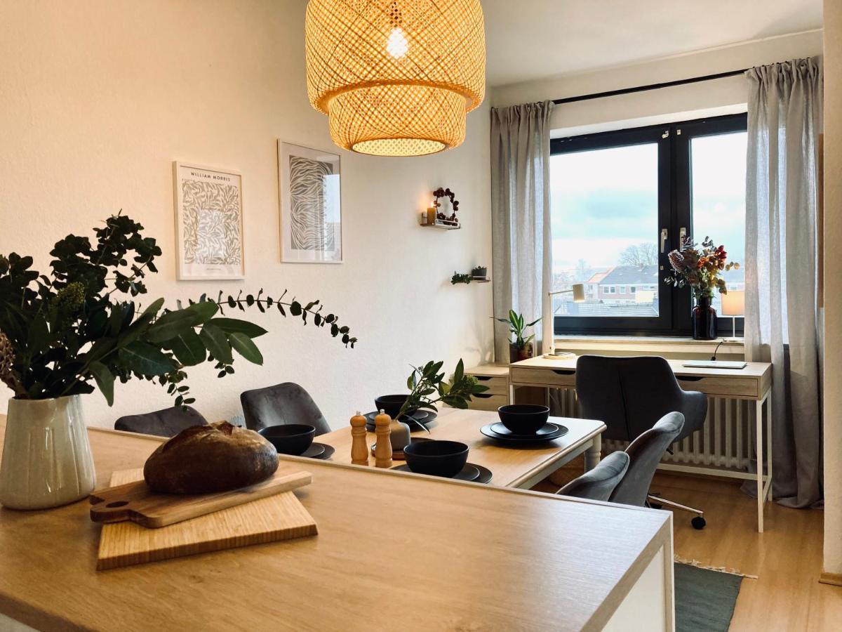 Schickes, Stilvolles Und Helles Apartment In Muenster Dış mekan fotoğraf