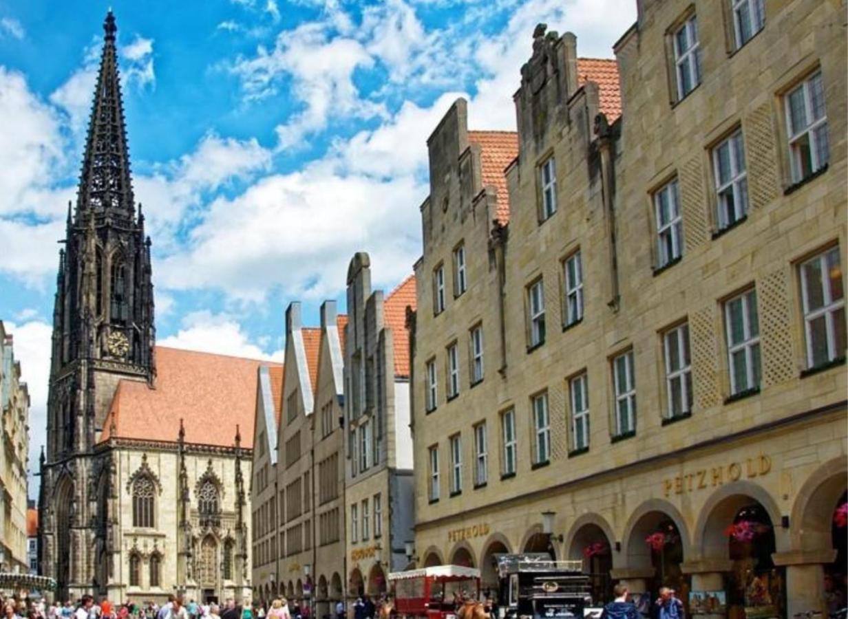 Schickes, Stilvolles Und Helles Apartment In Muenster Dış mekan fotoğraf